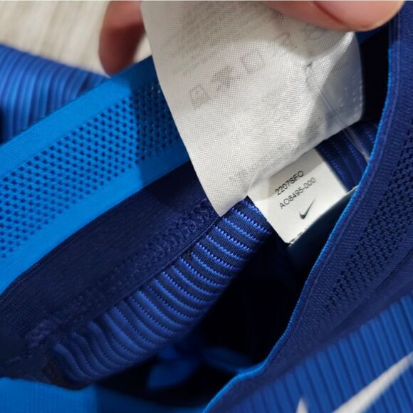 Nike Pro Elite USA Compression Pants Running Racing Shorts Women's XXS Blue Rare - Picture 7 of 8